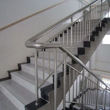 锦良 办公楼铁艺楼梯 白钢围栏栏杆扶手 楼道护栏 - 爱企查